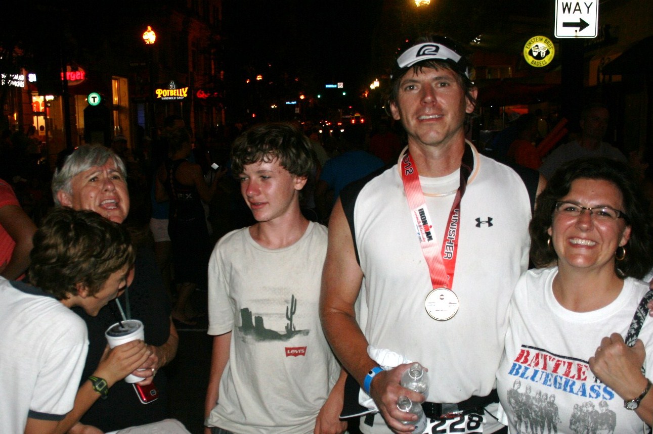 Completing Ironman Louisville in 2012